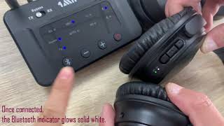 Pair Sony and Bose headphones with B03 Bluetooth Transmitter \u0026 Receiver Finally