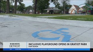 Inclusive, accessible for all playground comes to Port Huron