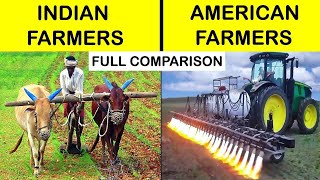 இந்திய விவசாயிகள் மற்றும் அமெரிக்க விவசாயிகள் |  Indian Farmers vs America Farmers In Tamil |