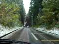 driving to ito after the first snow