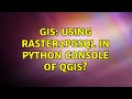 GIS: Using raster2pgsql in Python console of QGIS? (3 Solutions!!)