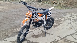 Cross Bike Dirt Pit Enduro Bike motoretă de 125cc in 4 timpi de la firma KXD PRO Germany test