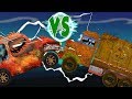 Scary VS Scary | Car VS Garbage Truck | Halloween Cars and Trucks