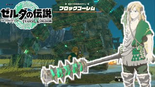 始まりの空島ブロックゴーレム居場所【ゼルダの伝説ティアキン】