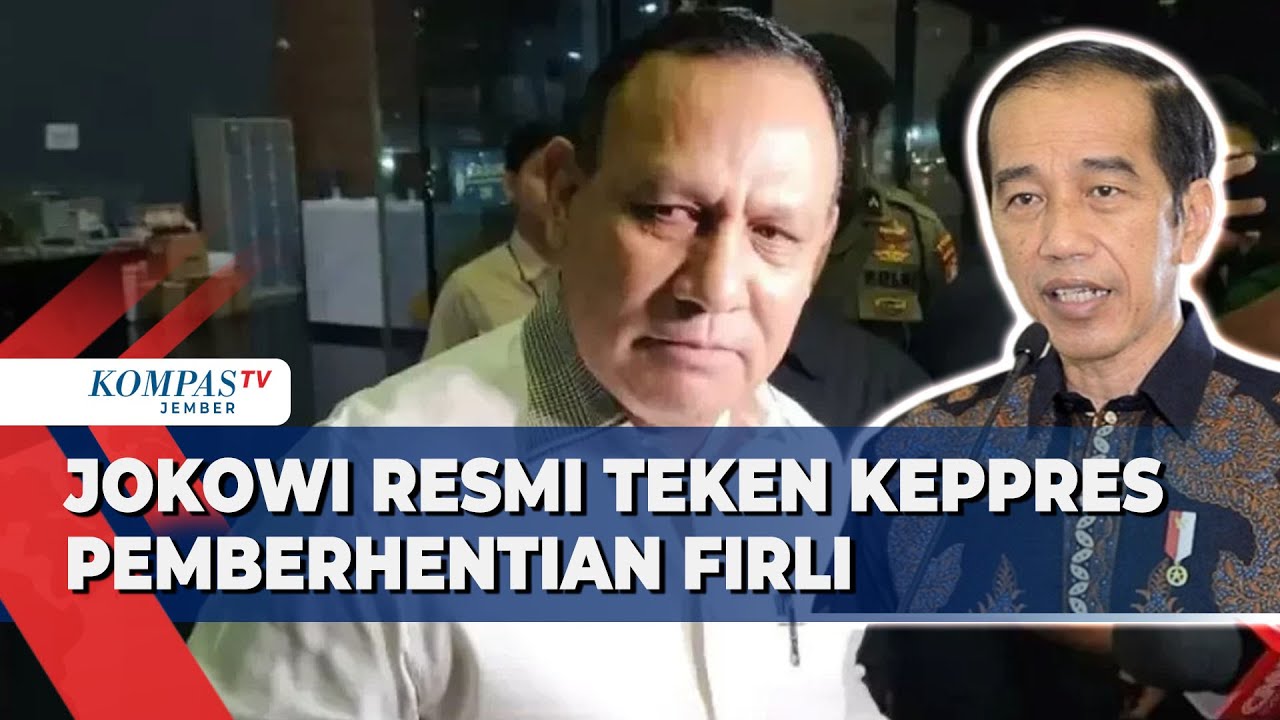 Tok! Presiden Jokowi Resmi Berhentikan Firli Bahuri Dari Ketua Dan ...