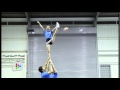 Learn to Cheer! Episode 4: Single base extension with liberty and twist cradle dismount