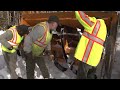 plowing snow from roads in the spring in yellowstone national park