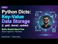Python Dictionaries Explained for Beginners | Key-Value Pairs, .get(), .items(), | EP 09 | CodeToAGI