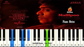 Mallipoo | Piano Notes | VTK | Shrem Musical Beads