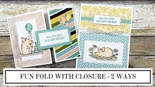 Unique Gatefold Cards to Make - 2 Ways