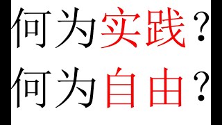 【三分钟哲学】【辩证法】何为自由？何为实践？