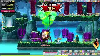 MapleStory ユエ 狩り アルカナ ケーヴロード 時給13400体