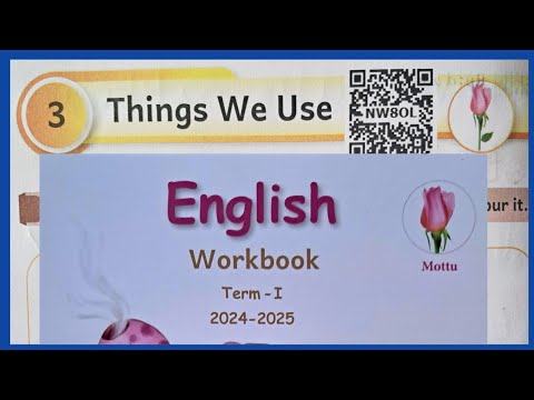 EE- MOTTU, UNIT-3, Things WE Use,- WORKBOOK KEY ANSWERS, TERM 1 - YouTube