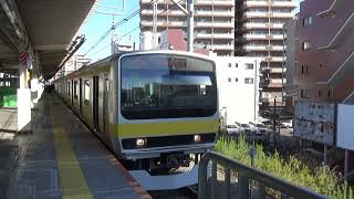 【総武線】E231系0番台 ミツB11 各駅停車 平井発車