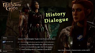 Baldur's Gate 3 - History Dialogue for Kagha