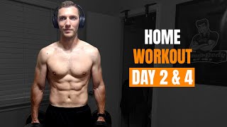 Full Body Home Workout Day 2 & 4 - Cardio and Carry Day | GamerBody