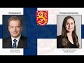 national anthem republic of finland maamme president and prime minister 2019.