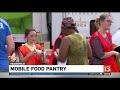 gleaners and impd kick off mobile food pantry this summer