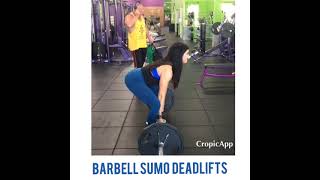 HOW TO BARBELL SUMO DEADLIFT PROPER FORM