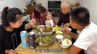 大同农村独特美食，黄糕配炖肉，好吃还抗饥【老文的快乐生活】