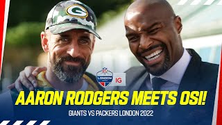 Aaron Rodgers Meets Osi! | \