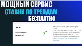 Мощный Сервис на Футбольные Тренды!