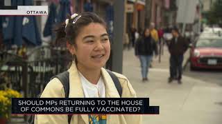 Should MPs returning to the house of commons be fully vaccinated? | OUTBURST