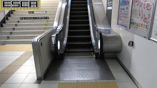 ＪＲ明石駅 エスカレーター 改札階からホーム階 昇り１・２番線 Akashistation Escalator hyogo japan