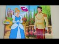 princesas disney vestindo a cinderela rapunzel bela e branca de neve com imãs brinquedonovelinhas