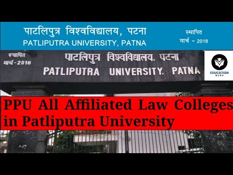 Patliputra University (Patna) Affiliated Law Colleges List/ LLB From ...