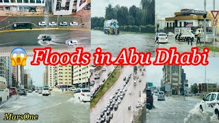 🇦🇪Floods after Rain in Abu Dhabi | Several streets in AbuDhabi have been flooded