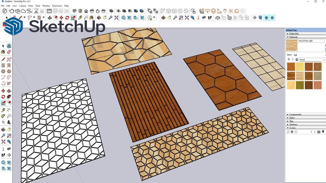 Táº I Plugin Floor Generator Sketchup 2018 Viewfloor Co
