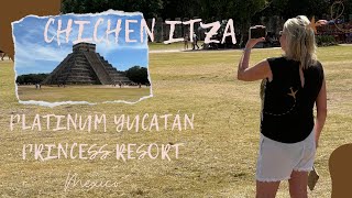 Exploring Mexico! Chichen Itza, Cenote Swim \u0026 Fun at Platinum Yucatán Princess 🇲🇽