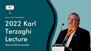 Geo-Congress 2022: Karl Terzaghi Lecture: Ed Kavazanjian: Bio-mediated Geotechnics