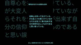 御利益を追うのは野蛮な信仰 #shorts #宇宙創造神 #新興宗教 #自尊心 #正しいもの #信仰 #インテリ #御利益 #慾深い #頭脳 #才能 #野蛮な信仰