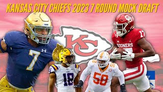 Kansas City Chiefs 7 Round Mock Draft | 2023 NFL Draft | The Tracy Take