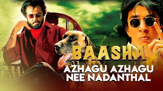 Basha - Azhagu Azhagu Lyric Video | Rajinikanth | S.P.Balasubrahmanyam |  K.S.Chitra