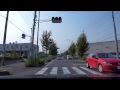 川越をドライブ 川越ic r16 r114 r260 埼玉県 車載動画 2015 08