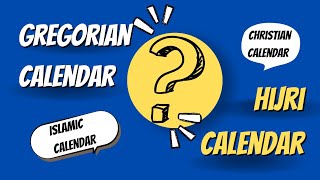 Gregorian V/S Hijri ? What's the difference? | Abdullah | #islam #reminder