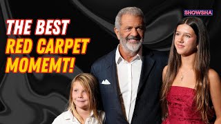 Mel Gibson Makes A Rare Appearance With Kids Lucia \u0026 Lars At 'Monster Summer' LA Premiere | N18G