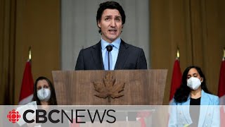 PM, cabinet ministers address Canadians on Russian invasion of Ukraine