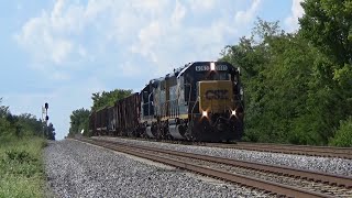 CSX GP40-2 6063 Leads Local L443-27 on 7/27/22