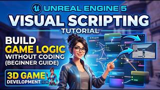 Unreal Engine 5 Visual Scripting Tutorial | Build Game Logic Without Coding (Beginner Guide)