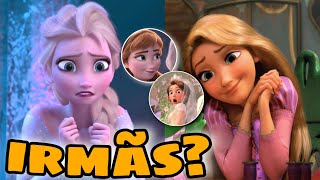 Elsa e Rapunzel SÃO IRMÃS??! | Frozen | Enrolados | Teorias impossíveis de acreditar
