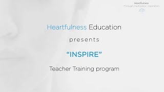 Inspire | All round excellence development training program for School | College Teachers