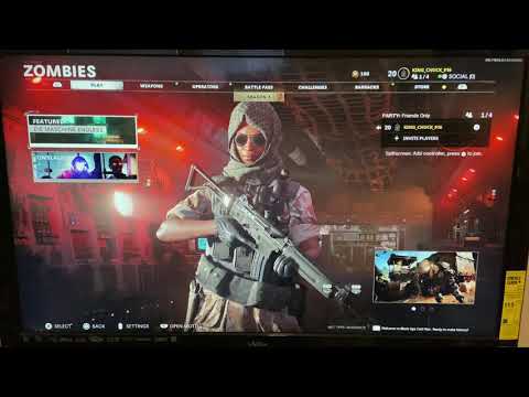 How to fix Cold War split screen not working in Zombie Mode