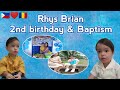 RHYS 2ND BIRTHDAY & BAPTISM CELEBRATION | #itsjulie #FILIPINOROMANIAN