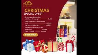 Christmas | Gift Of Beauty |  Ready To Shine | Christmas Deals | Elan Salon \u0026 Spa