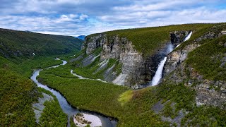 Mollisfossen in Reisa National Park