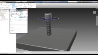 Autodesk Inventor - Motion Constraint - Screw Animation